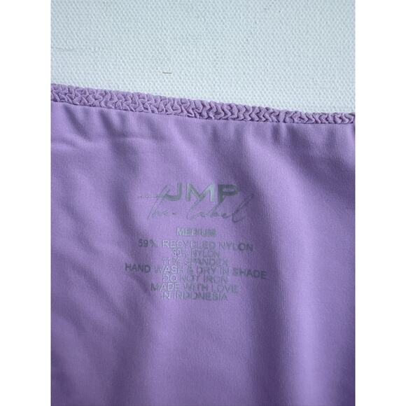 JMP The Label Textured Knit Bikini Bottoms - Purple (M) - Picture 4 of 7